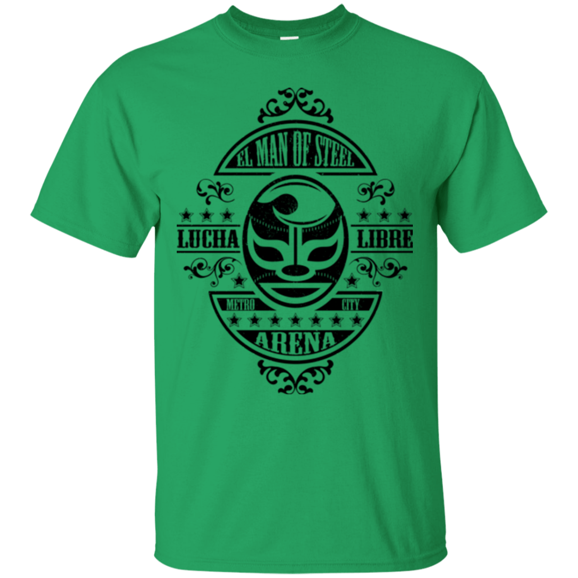 T-Shirts Irish Green / Small luchamanofsteel T-Shirt