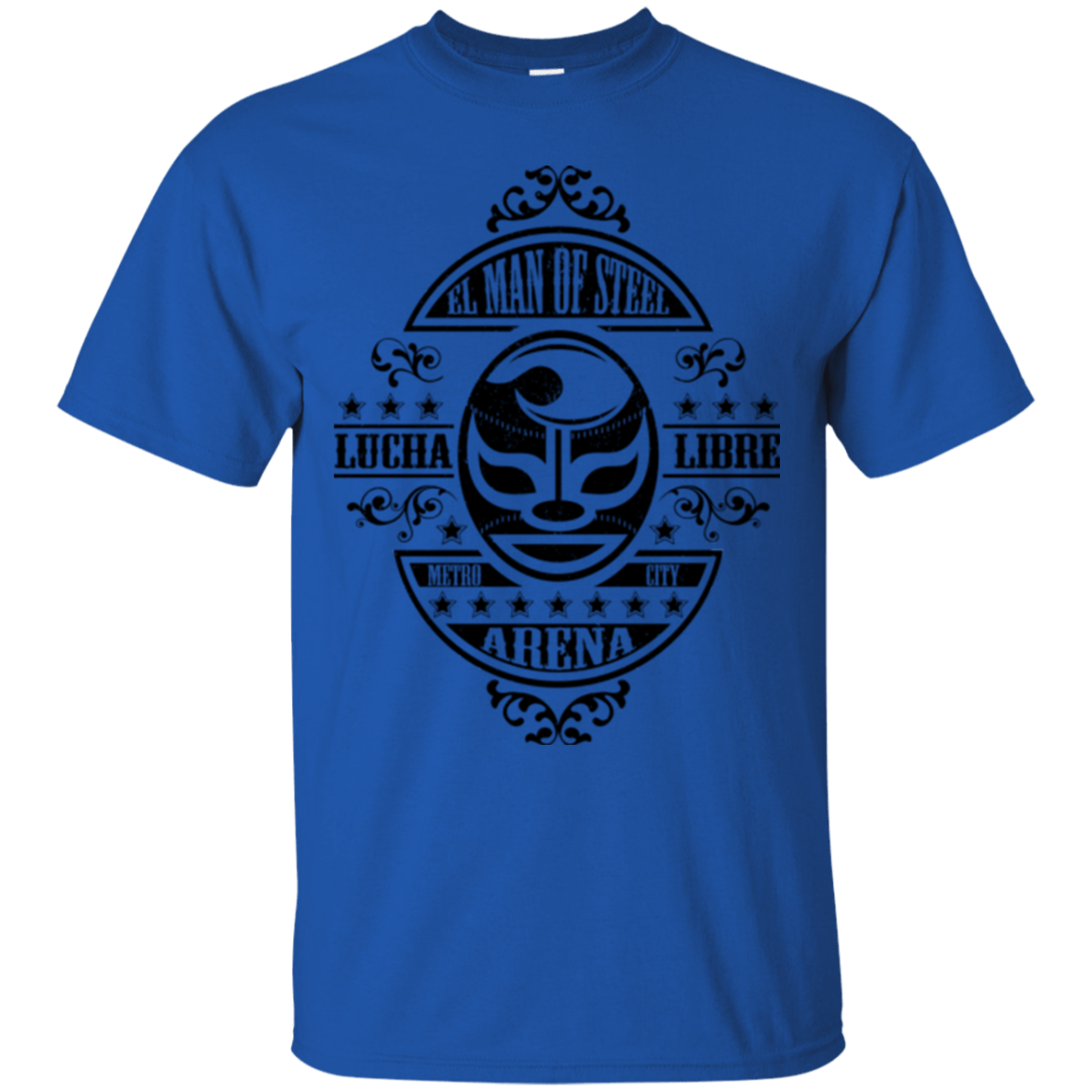 T-Shirts Royal / Small luchamanofsteel T-Shirt