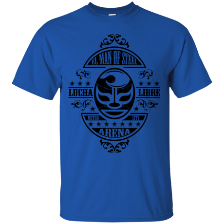 T-Shirts Royal / Small luchamanofsteel T-Shirt
