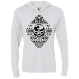 T-Shirts Heather White / X-Small luchamanofsteel Triblend Long Sleeve Hoodie Tee