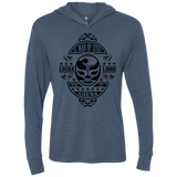 T-Shirts Indigo / X-Small luchamanofsteel Triblend Long Sleeve Hoodie Tee