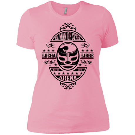 T-Shirts Light Pink / X-Small luchamanofsteel Women's Premium T-Shirt