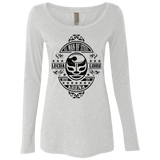 T-Shirts Heather White / Small luchamanofsteel Women's Triblend Long Sleeve Shirt