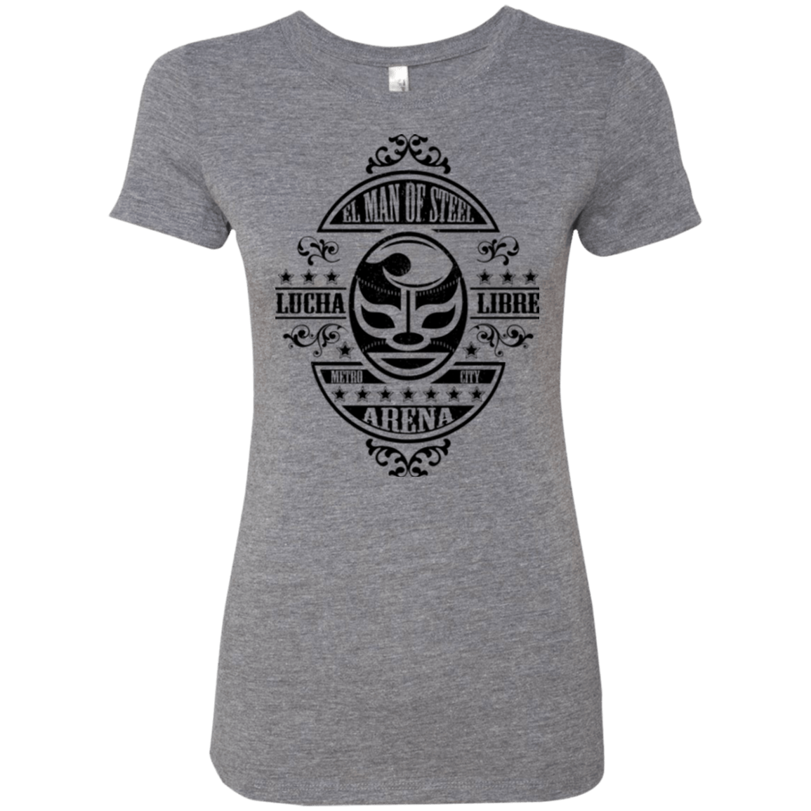 T-Shirts Premium Heather / Small luchamanofsteel Women's Triblend T-Shirt