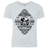 T-Shirts Heather White / YXS luchamanofsteel Youth Triblend T-Shirt
