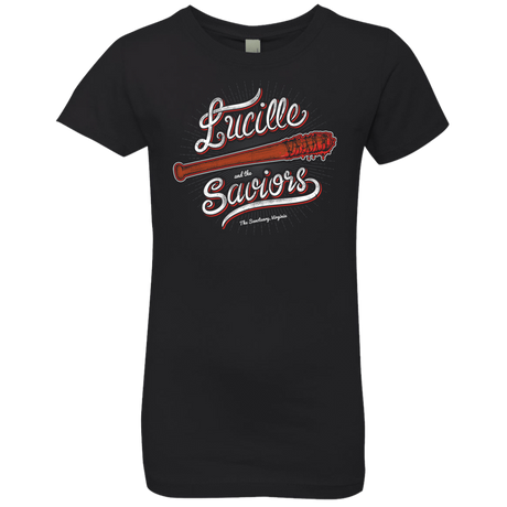T-Shirts Black / YXS Lucille and the Saviors Girls Premium T-Shirt