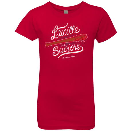 T-Shirts Red / YXS Lucille and the Saviors Girls Premium T-Shirt