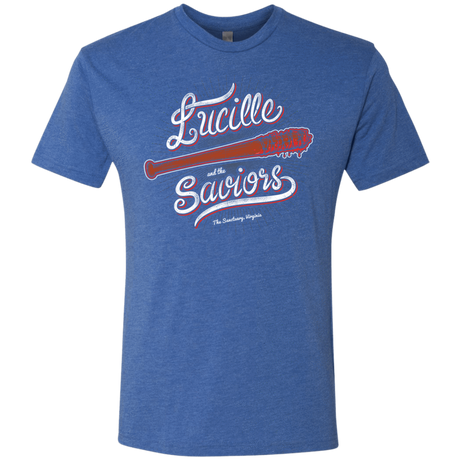 T-Shirts Vintage Royal / Small Lucille and the Saviors Men's Triblend T-Shirt