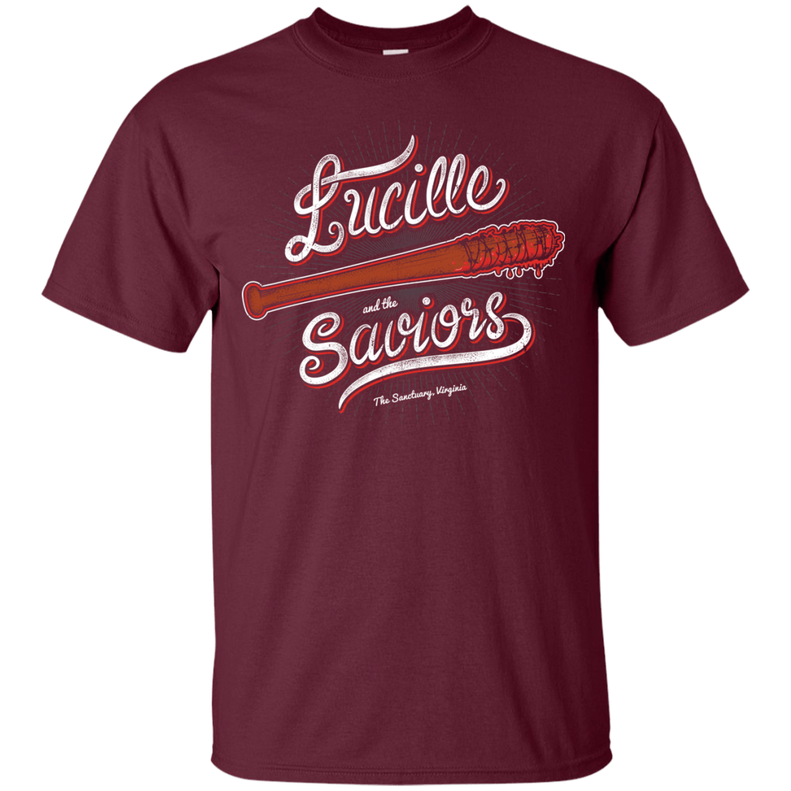 T-Shirts Maroon / Small Lucille and the Saviors T-Shirt