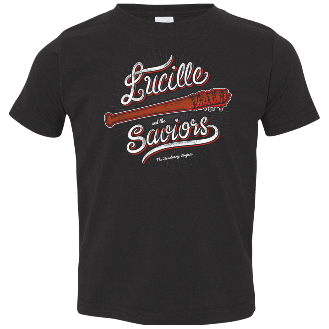 T-Shirts Black / 2T Lucille and the Saviors Toddler Premium T-Shirt