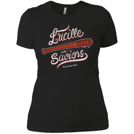 T-Shirts Black / X-Small Lucille and the Saviors Women's Premium T-Shirt