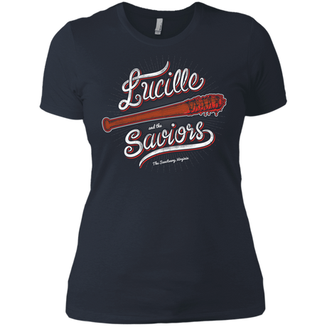 T-Shirts Indigo / X-Small Lucille and the Saviors Women's Premium T-Shirt