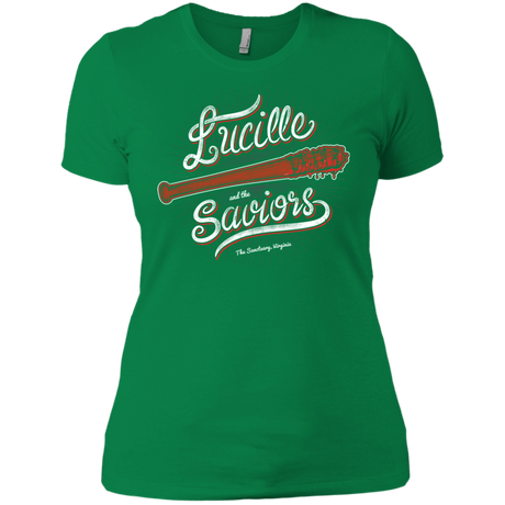 T-Shirts Kelly Green / X-Small Lucille and the Saviors Women's Premium T-Shirt