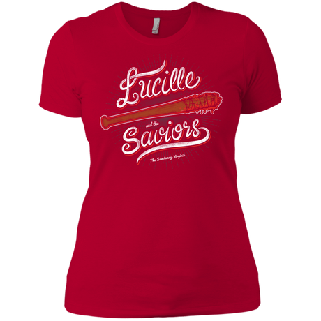 T-Shirts Red / X-Small Lucille and the Saviors Women's Premium T-Shirt