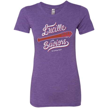 T-Shirts Purple Rush / Small Lucille and the Saviors Women's Triblend T-Shirt