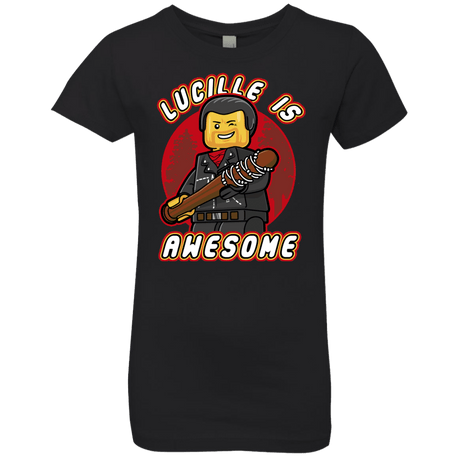T-Shirts Black / YXS Lucille is Awesome Girls Premium T-Shirt