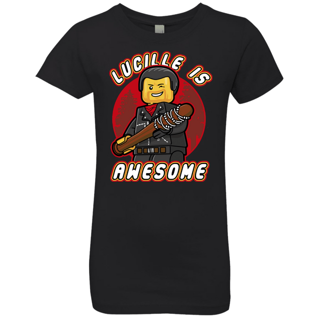 T-Shirts Black / YXS Lucille is Awesome Girls Premium T-Shirt