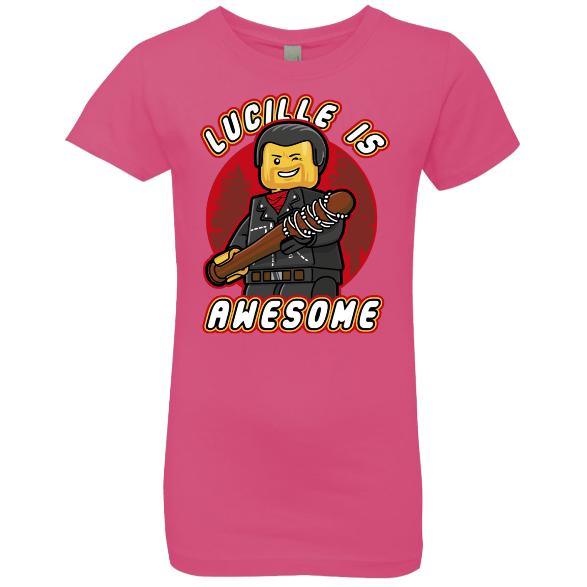T-Shirts Hot Pink / YXS Lucille is Awesome Girls Premium T-Shirt