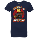 T-Shirts Midnight Navy / YXS Lucille is Awesome Girls Premium T-Shirt