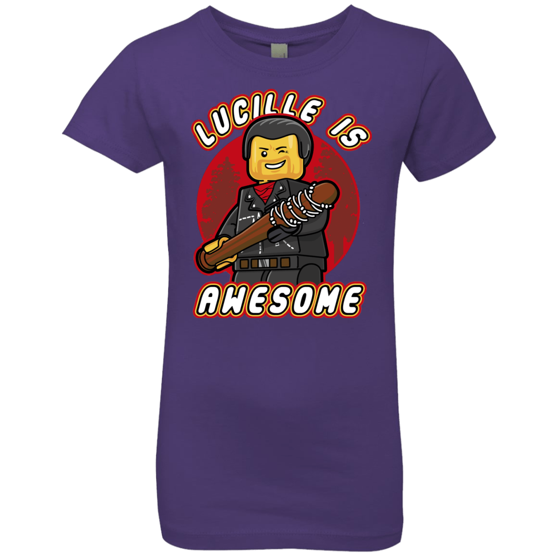 T-Shirts Purple Rush / YXS Lucille is Awesome Girls Premium T-Shirt