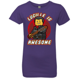 T-Shirts Purple Rush / YXS Lucille is Awesome Girls Premium T-Shirt