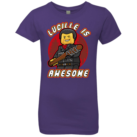 T-Shirts Purple Rush / YXS Lucille is Awesome Girls Premium T-Shirt
