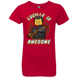T-Shirts Red / YXS Lucille is Awesome Girls Premium T-Shirt