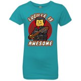 T-Shirts Tahiti Blue / YXS Lucille is Awesome Girls Premium T-Shirt