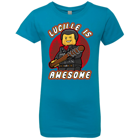 T-Shirts Turquoise / YXS Lucille is Awesome Girls Premium T-Shirt
