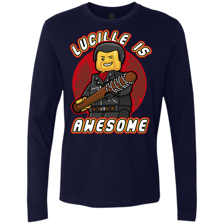 T-Shirts Midnight Navy / Small Lucille is Awesome Men's Premium Long Sleeve