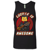 T-Shirts Black / Small Lucille is Awesome Men's Premium Tank Top