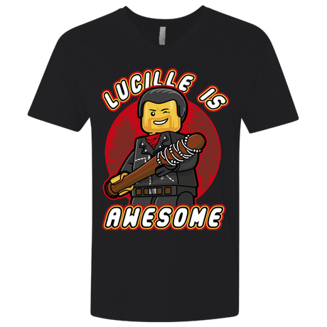 T-Shirts Black / X-Small Lucille is Awesome Men's Premium V-Neck