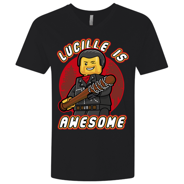 T-Shirts Black / X-Small Lucille is Awesome Men's Premium V-Neck
