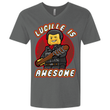 T-Shirts Heavy Metal / X-Small Lucille is Awesome Men's Premium V-Neck