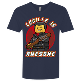 T-Shirts Midnight Navy / X-Small Lucille is Awesome Men's Premium V-Neck