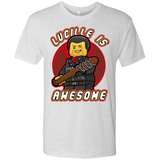 T-Shirts Heather White / Small Lucille is Awesome Men's Triblend T-Shirt