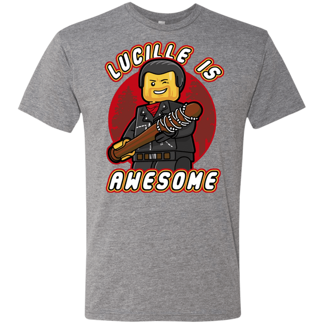 T-Shirts Premium Heather / Small Lucille is Awesome Men's Triblend T-Shirt