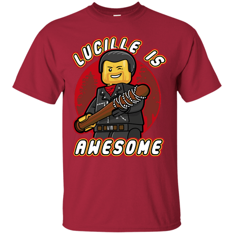 T-Shirts Cardinal / Small Lucille is Awesome T-Shirt