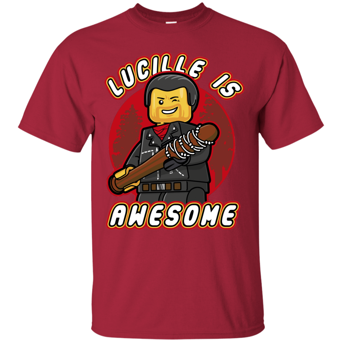T-Shirts Cardinal / Small Lucille is Awesome T-Shirt