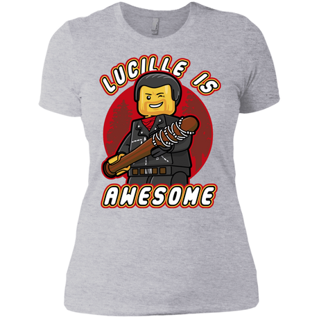 T-Shirts Heather Grey / X-Small Lucille is Awesome Women's Premium T-Shirt