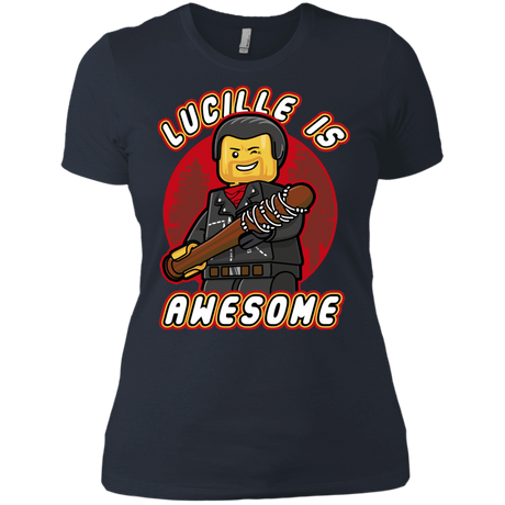T-Shirts Indigo / X-Small Lucille is Awesome Women's Premium T-Shirt