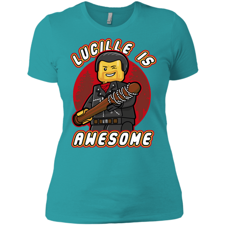 T-Shirts Tahiti Blue / X-Small Lucille is Awesome Women's Premium T-Shirt