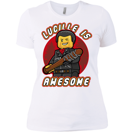 T-Shirts White / X-Small Lucille is Awesome Women's Premium T-Shirt