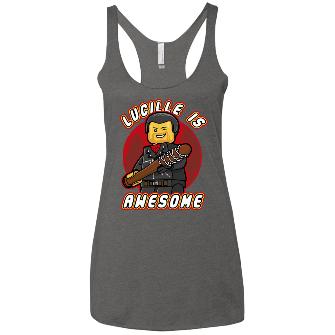 T-Shirts Premium Heather / X-Small Lucille is Awesome Women's Triblend Racerback Tank