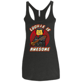 T-Shirts Vintage Black / X-Small Lucille is Awesome Women's Triblend Racerback Tank