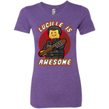 T-Shirts Purple Rush / Small Lucille is Awesome Women's Triblend T-Shirt