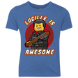 T-Shirts Vintage Royal / YXS Lucille is Awesome Youth Triblend T-Shirt