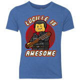 T-Shirts Vintage Royal / YXS Lucille is Awesome Youth Triblend T-Shirt