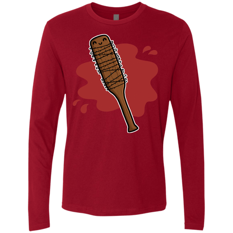 T-Shirts Cardinal / Small Lucille Men's Premium Long Sleeve