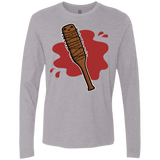 T-Shirts Heather Grey / Small Lucille Men's Premium Long Sleeve